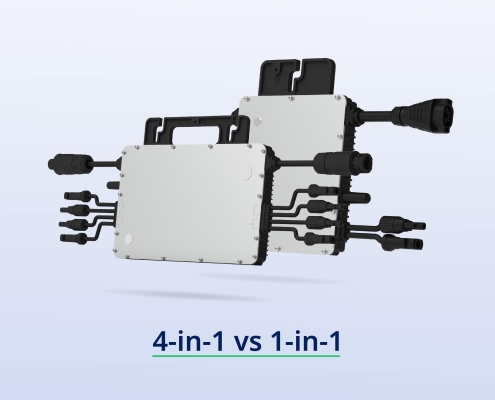 What’s The Difference Between a 4-in-1 Microinverter and a 1-in-1 Microinverter?